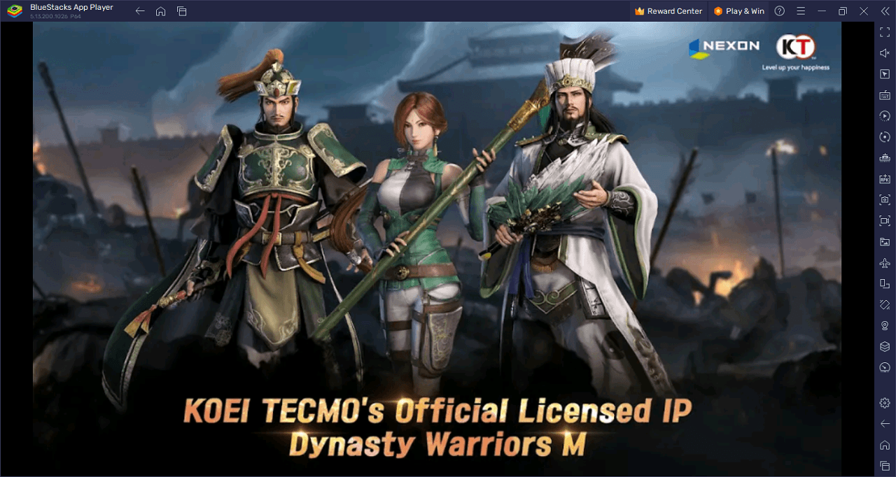 Cara Memainkan Dynasty Warriors M di PC Dengan BlueStacks