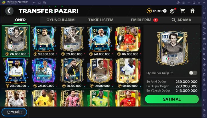 EA SPORTS FC™ Mobile Futbol Oyununda İlerleme Rehberi