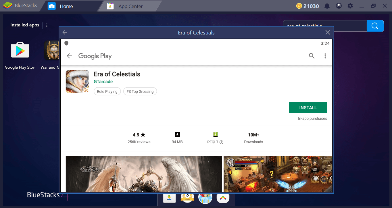 Era Of Celestials: BlueStacks Setup And Configuration Guide