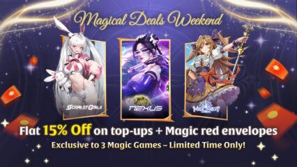 Your Magical Weekend is here! 15% Off in-Game Items and Red Envelopes