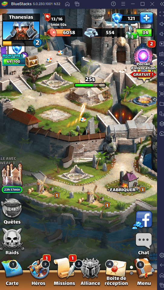 Empires & Puzzles Le Guide des Ressources et du Farming BlueStacks
