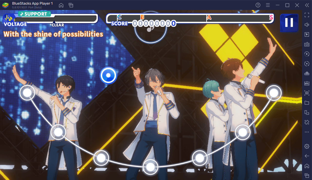 Comment Configurer les Contrôles dans BlueStacks pour Jouer à Ensemble Stars Music sur PC ou Mac