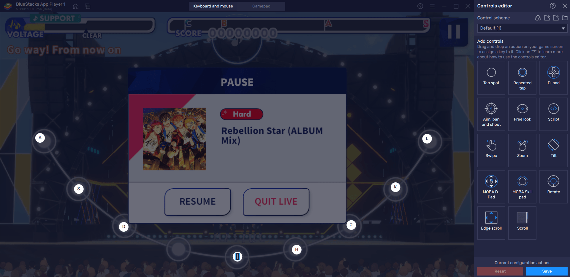 Comment Configurer les Contrôles dans BlueStacks pour Jouer à Ensemble Stars Music sur PC ou Mac