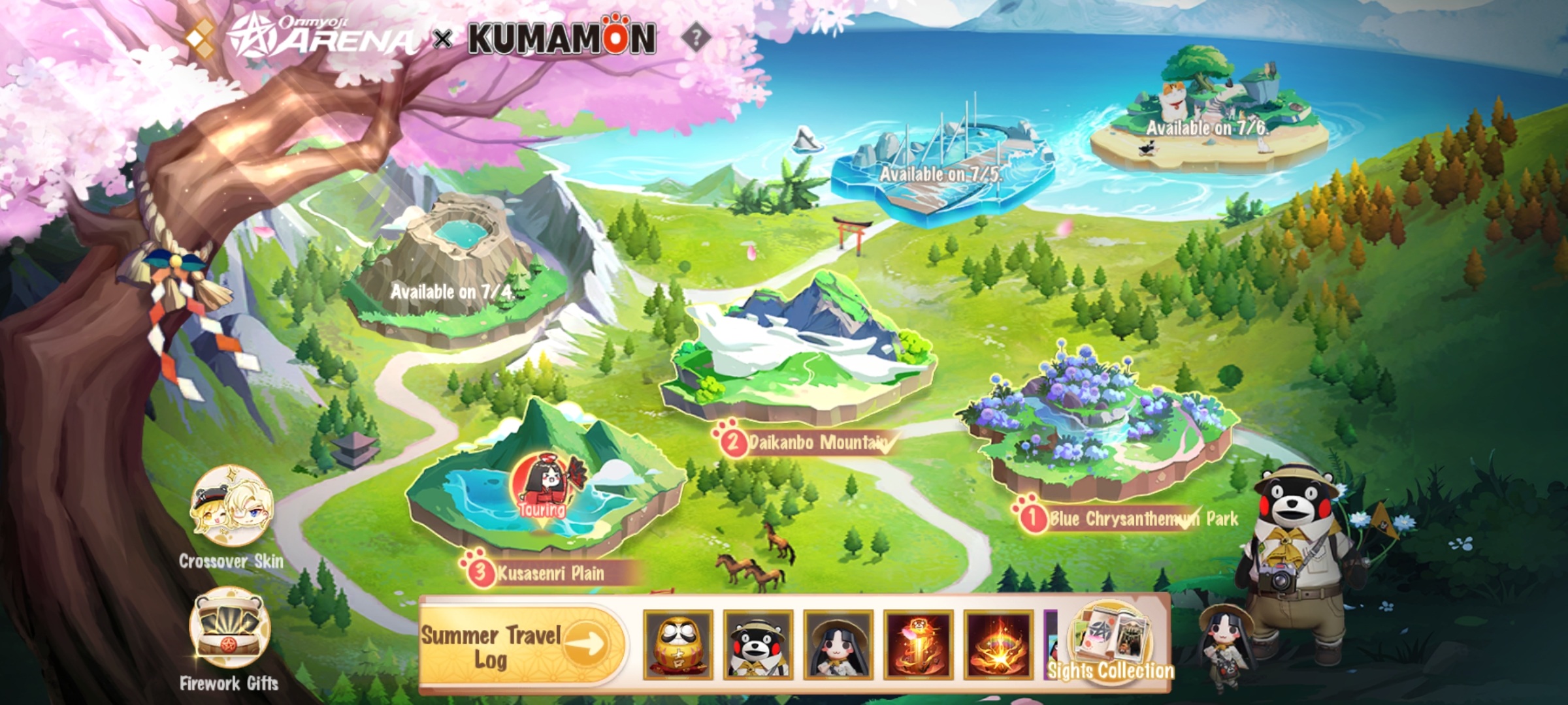 Event Terbaru Onmyoji Arena X Kumamon Hadirkan Beragam Hadiah dan Gacha Gratis !