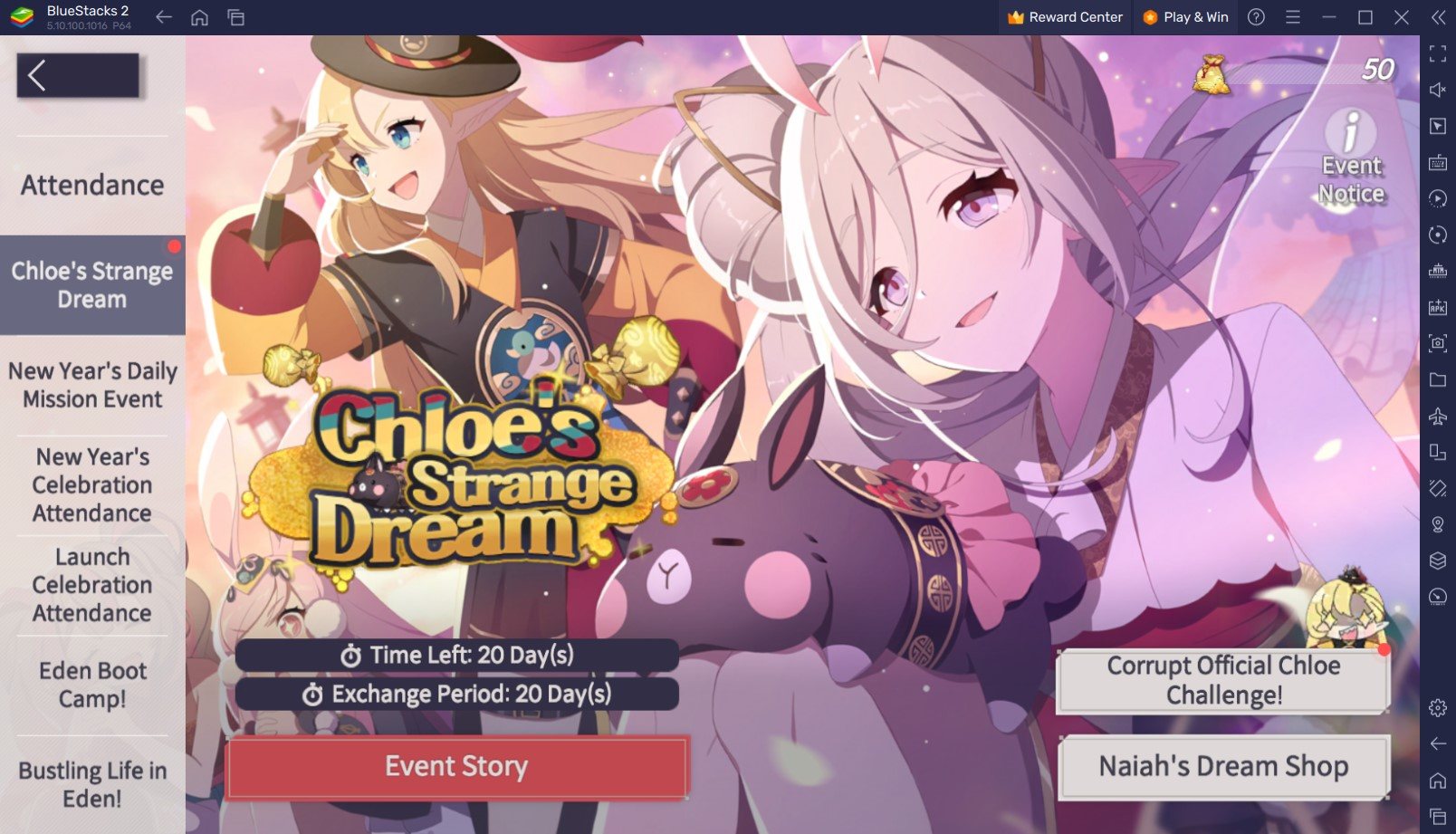 Eversoul - Neue Seelen Jiho, Velanna, Neujahrsbelohnungen und mehr im neuen Jahr: Chloe's Strange Dream Event