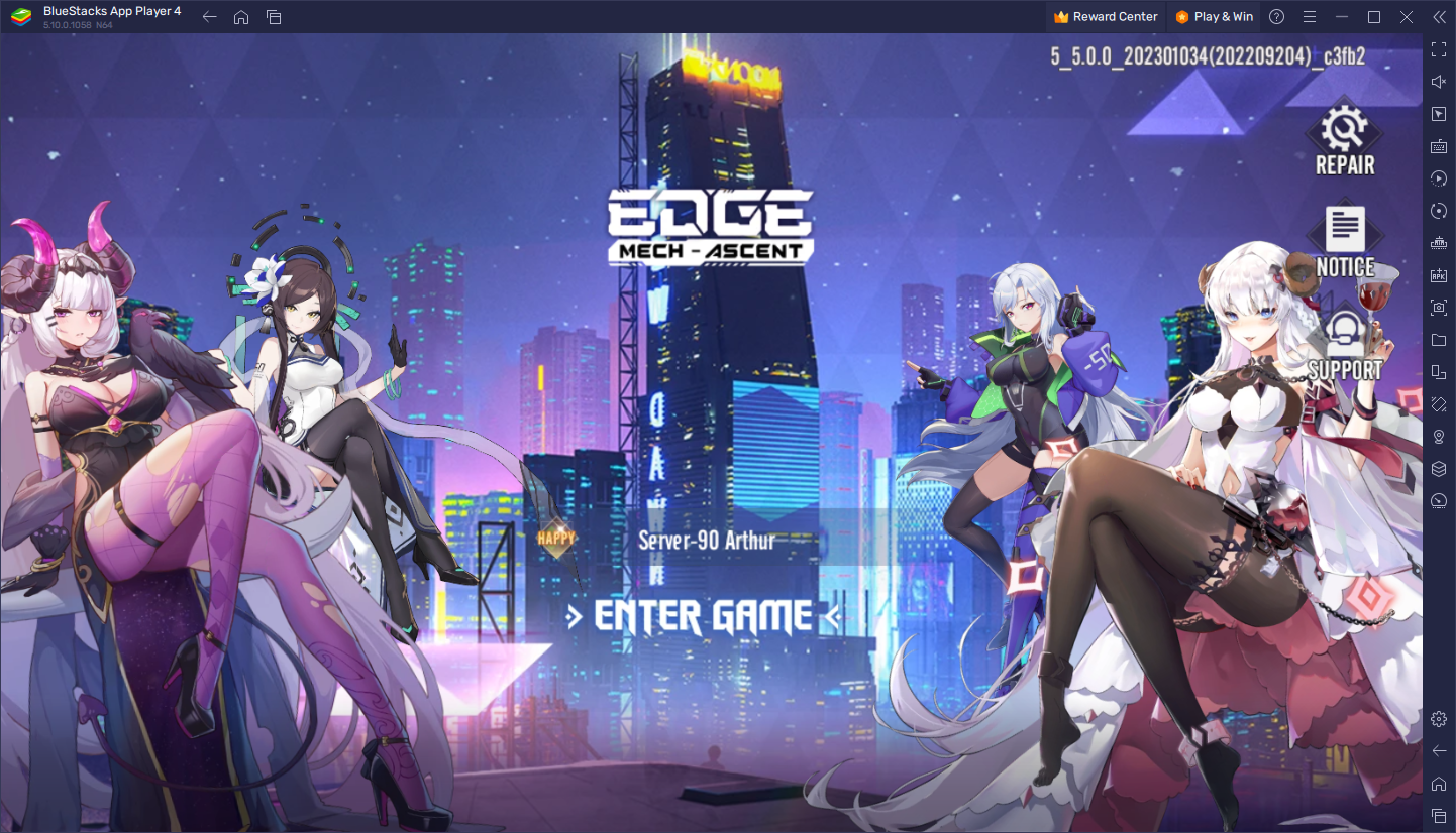 How to Play Edge: Mech-Ascent on PC With BlueStacks