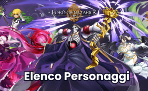 Lord of Nazarick – Elenco dei livelli per i personaggi più forti