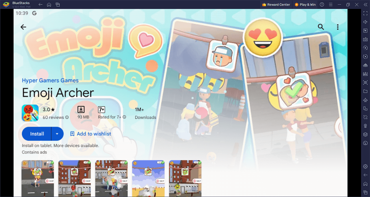 How to Play Emoji Archer on PC with BlueStacks