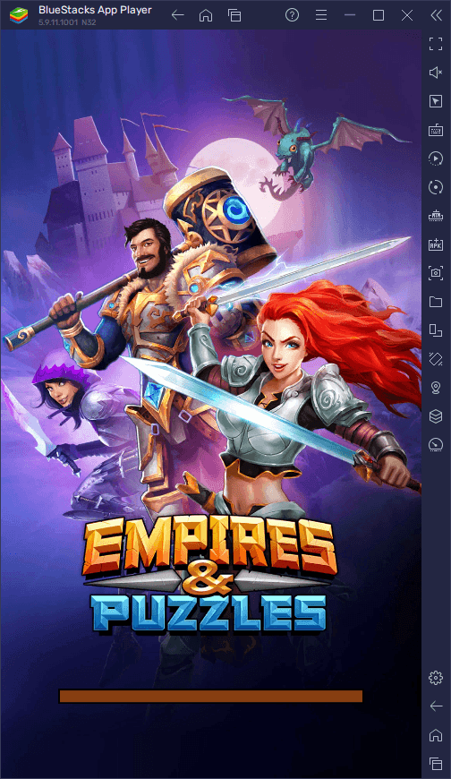 How to Play Empires & Puzzles on PC with BlueStacks