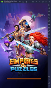 Cómo jugar Empires & Puzzles en PC con BlueStacks