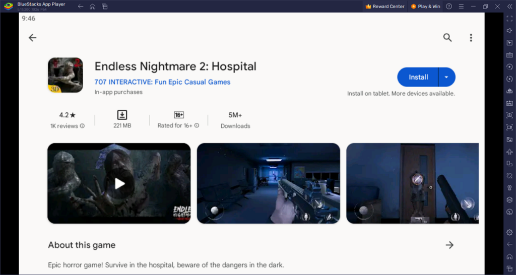 How to Play Endless Nightmare 2 Hospital on PC With