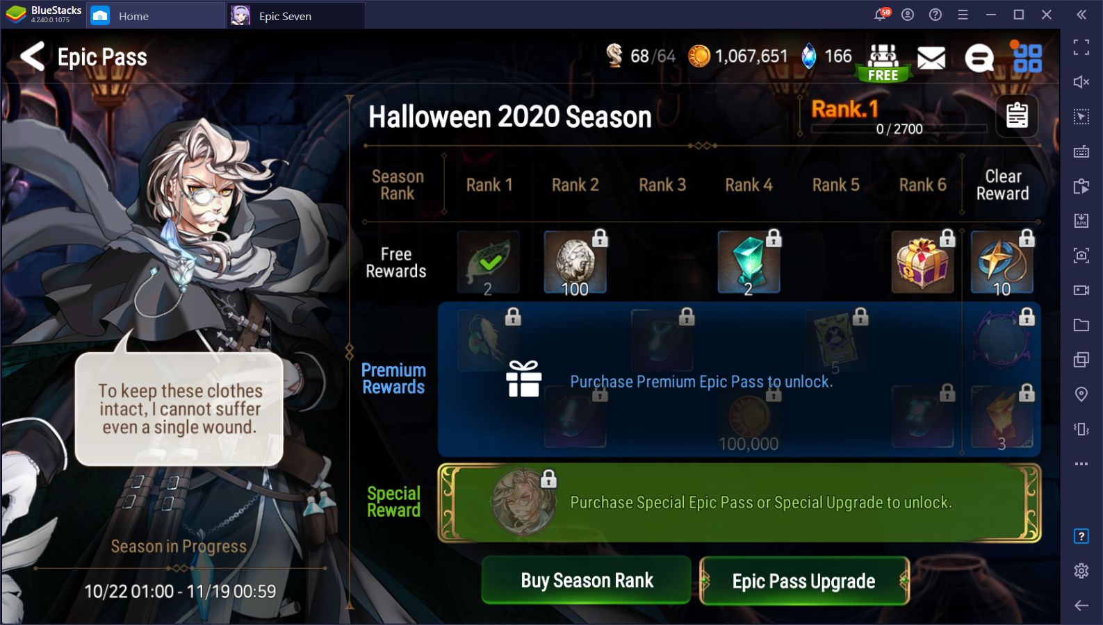 Epic Seven Halloween 2020 - Exclusive Epic Pass and Hero Banners