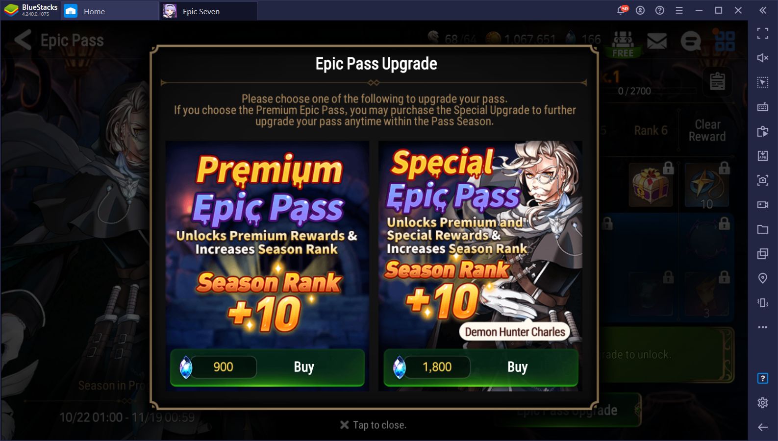 Epic Seven Halloween 2020 - Exclusive Epic Pass and Hero Banners