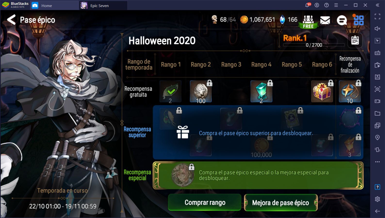 Halloween 2020 en Epic Seven - Pase Épico Exclusivo y Nuevos Estandartes de Invocación