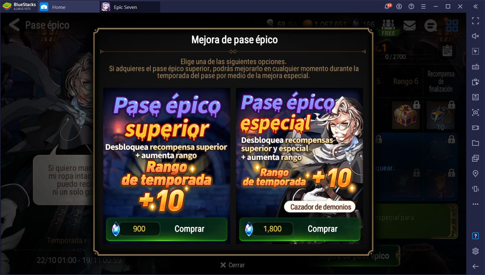 Halloween 2020 en Epic Seven - Pase Épico Exclusivo y Nuevos Estandartes de Invocación