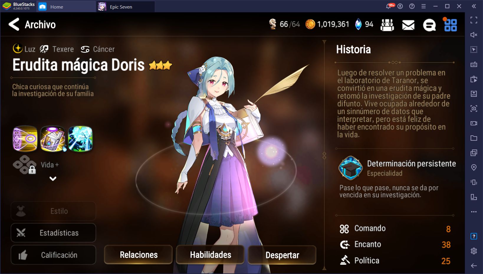 Actualización de 29/10 Para Epic Seven - Nueva Tienda de Monedas, Historia Secundaria, Héroes, y Más