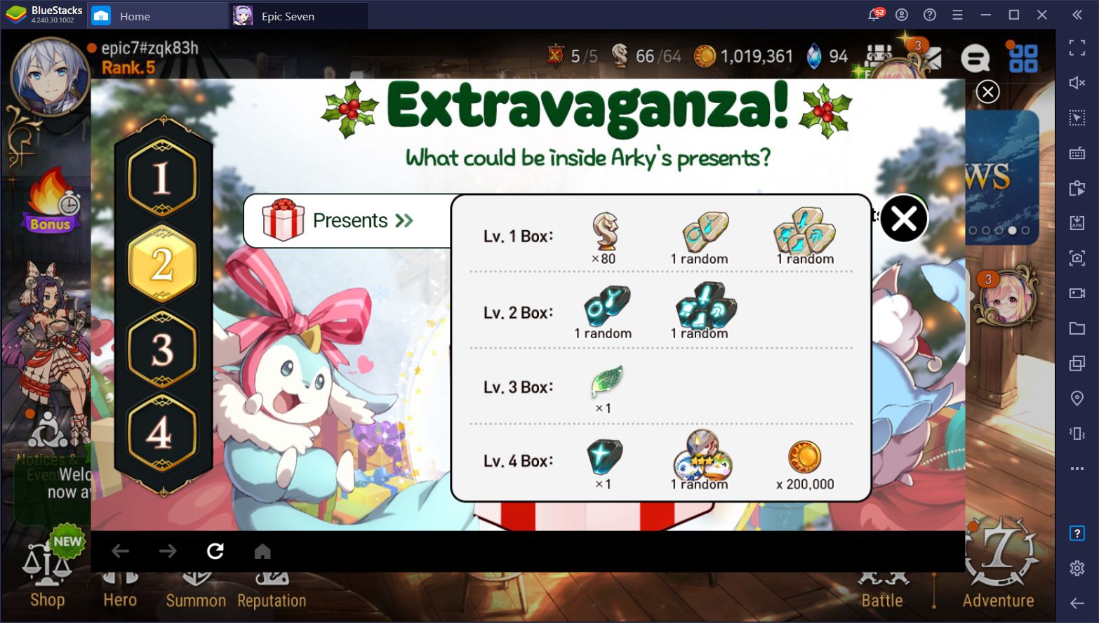 Epic Seven ‘Present Extravaganza’ Event Gives Players Unique Rewards for Contributing