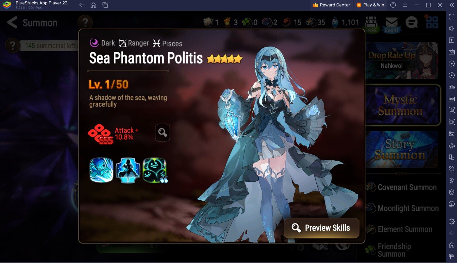 Epic Seven – New Hero Sea Phantom Politis, 2 New Exclusive Equipment’s, and Arky’s Special Operation Event