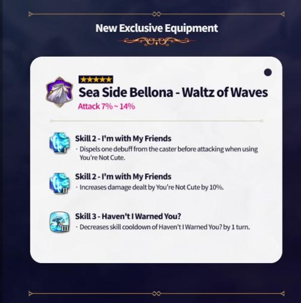 Epic Seven – New Hero Ocean Breeze Luluca, 3 Exclusive Equipment, Summer Epic Pass, and A Midsummer Paradise Side Story