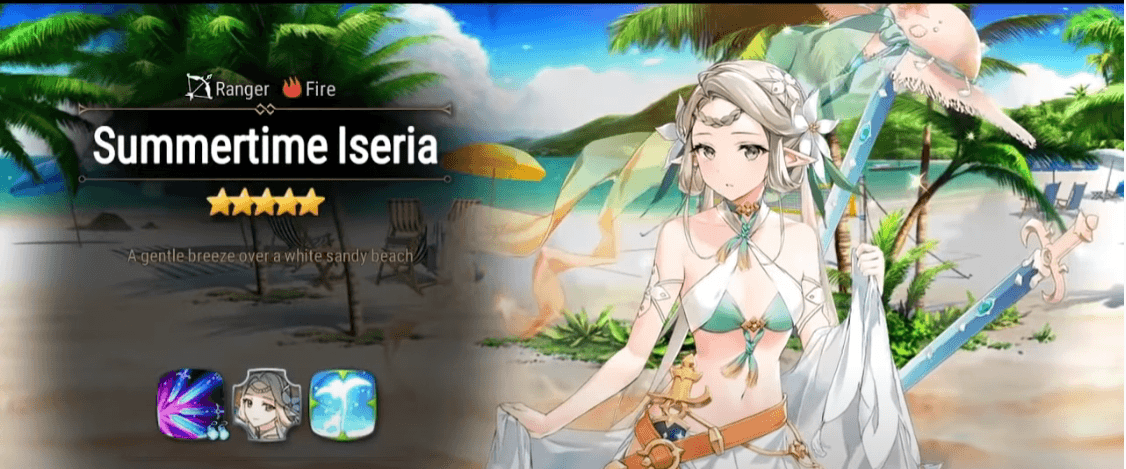 Epic Seven - Closer Charles, Summertime Iseria, and Summer Special Side Story