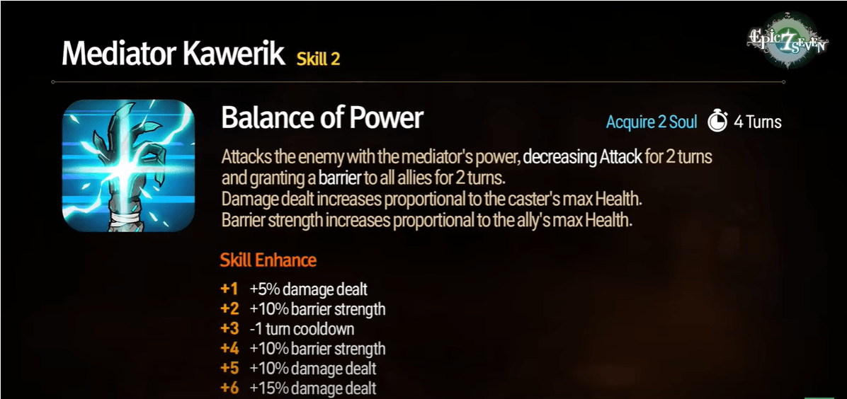 Epic Seven - New Hero Mediator Kawerik, Balance Adjustments, and New Check-In Rewards