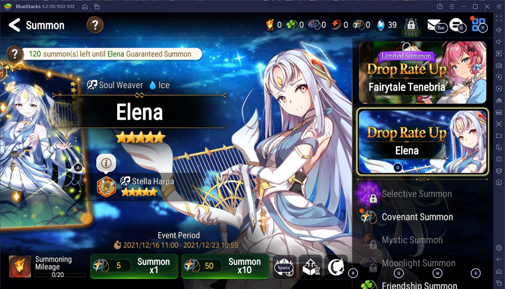 Epic Seven: New Hero Ice Mage Elena
