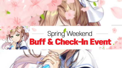 Epic Seven release Spring Weekend Buff and Check-in Event