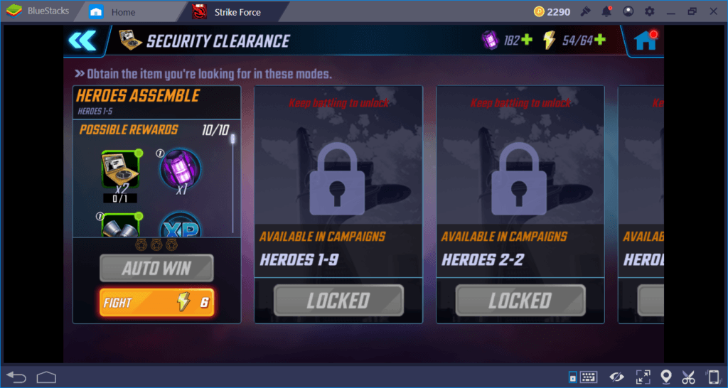 MARVEL Strike Force Leveling Yourself and Your Heroes Bluestacks