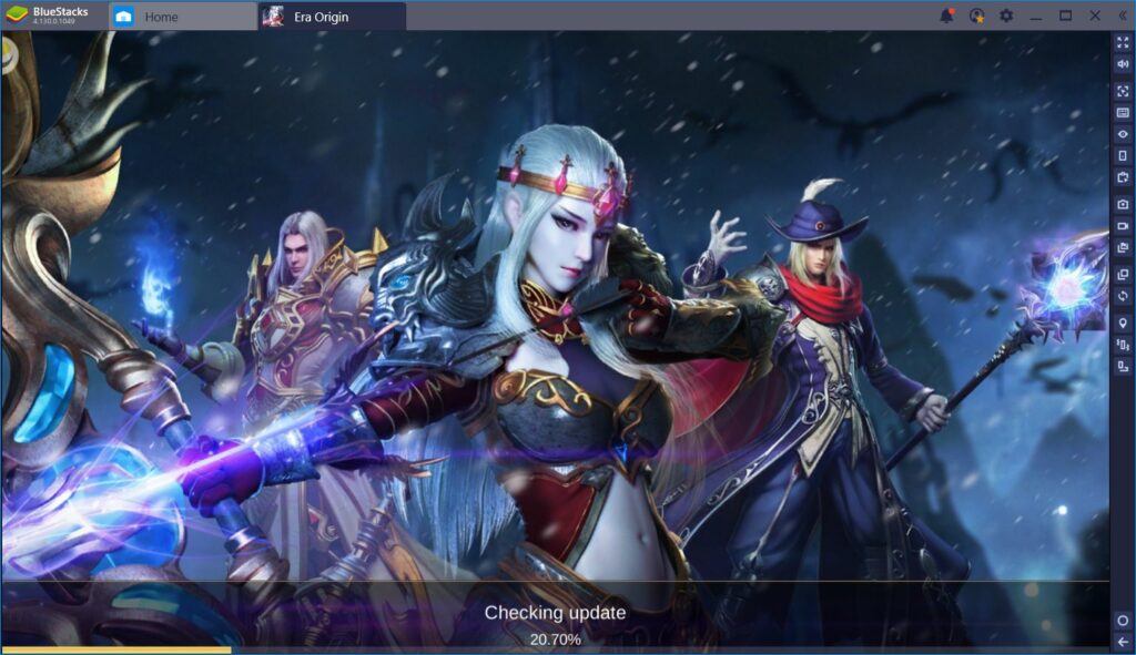 Era Origin on PC Using BlueStacks Tools to Improve Automation BlueStacks