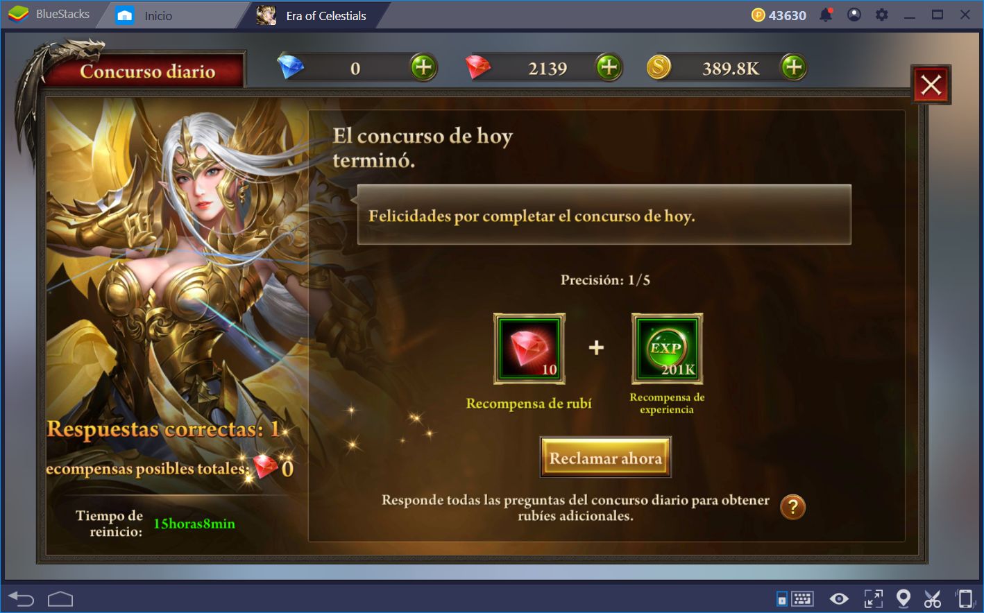 Los Eventos Diarios en Era of Celestials