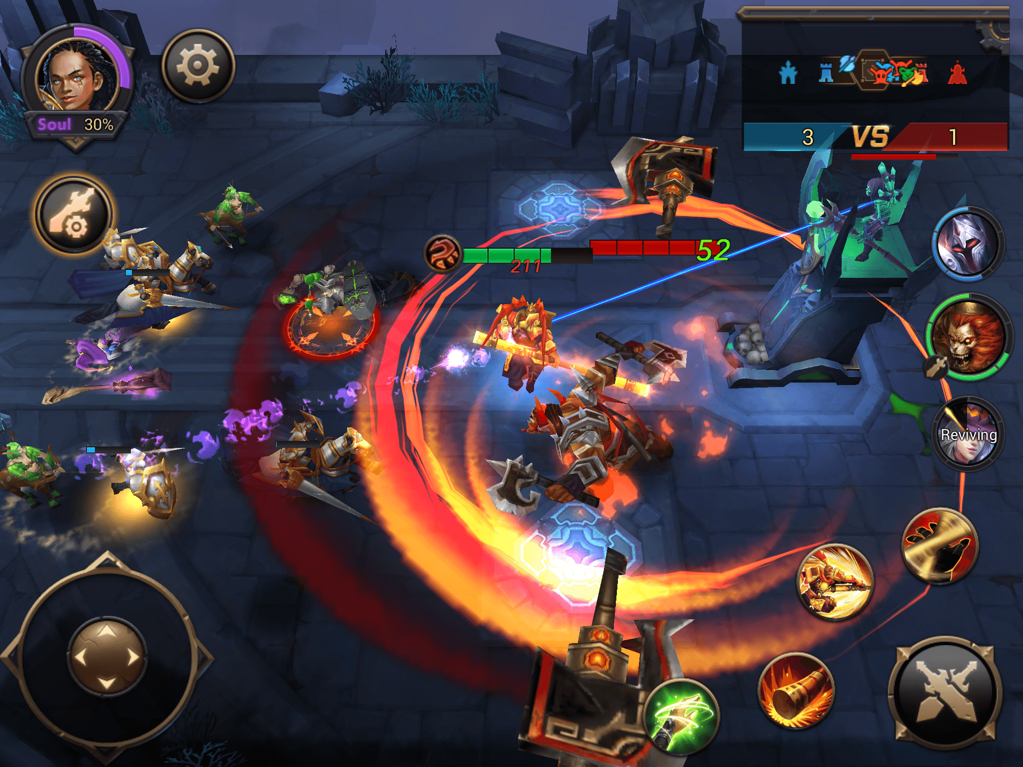 Eternal Arena – RPG action game launches 3v3 PvP combat