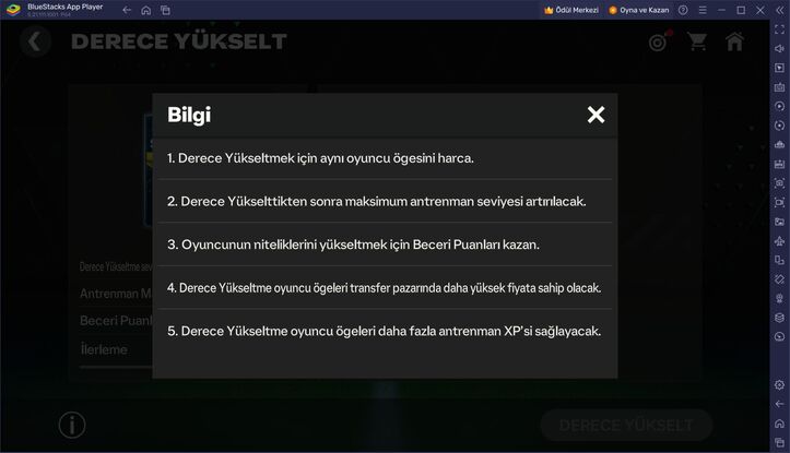 BlueStacks ile FC Mobile Derece Yükseltme Rehberi: Oyuncularınızın Performansını Artırın!