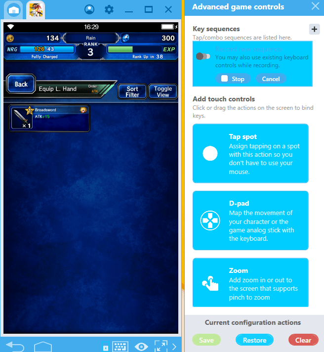 Final Fantasy Brave Exvius gets a boost on BlueStacks 4.2 with the new Combo Key Feature