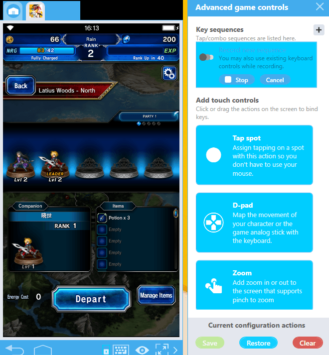 Final Fantasy Brave Exvius gets a boost on BlueStacks 4.2 with the new Combo Key Feature