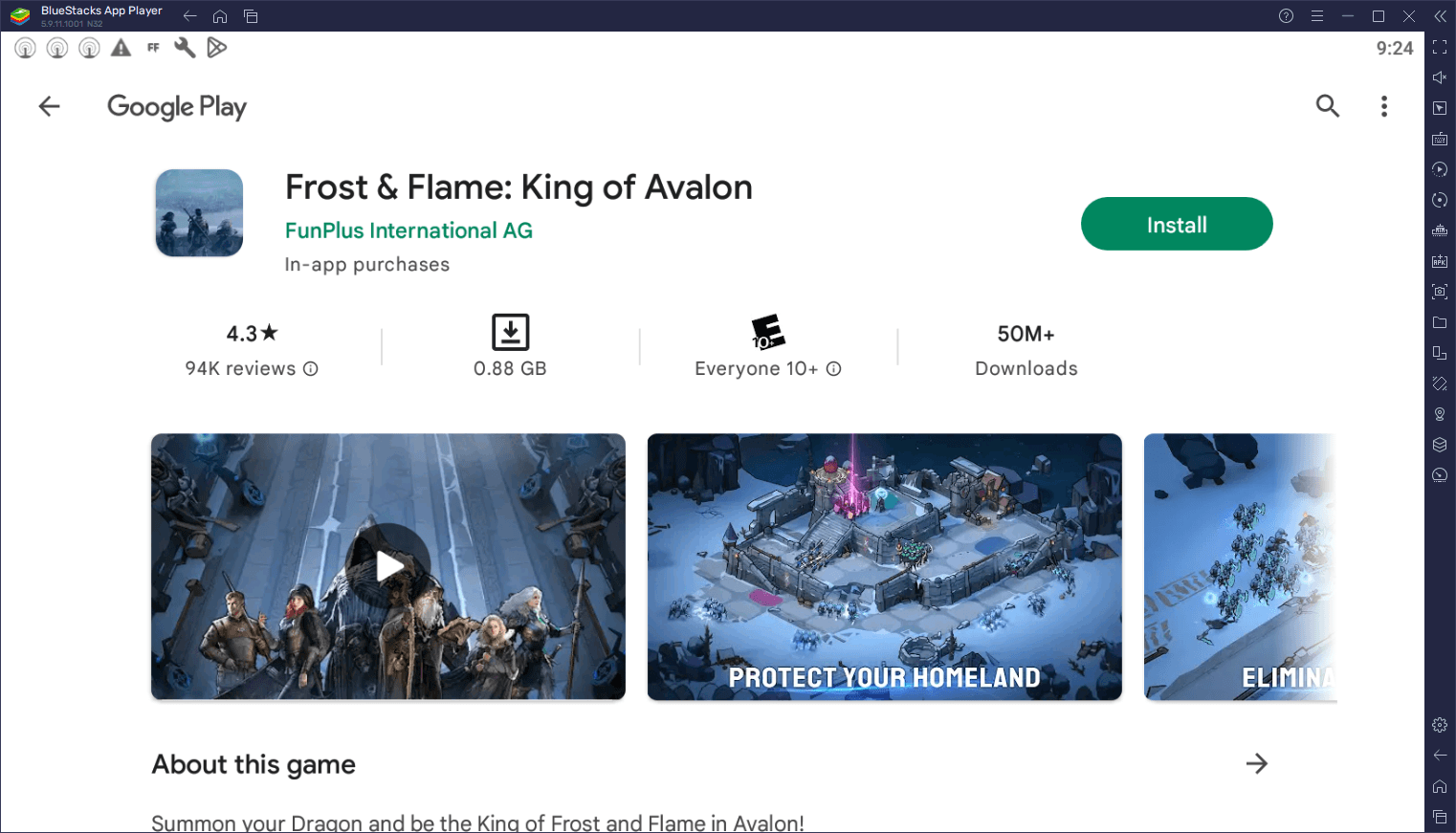 Comment Jouer à Frost & Flame: King of Avalon sur PC avec BlueStacks