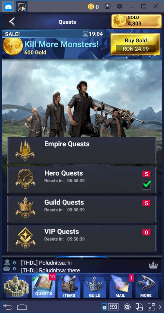 Final Fantasy XV: A New Empire – A Guide to Quests and Monsters