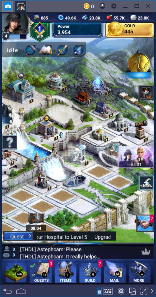 Build a Glorious New Empire in Final Fantasy XV with BlueStacks