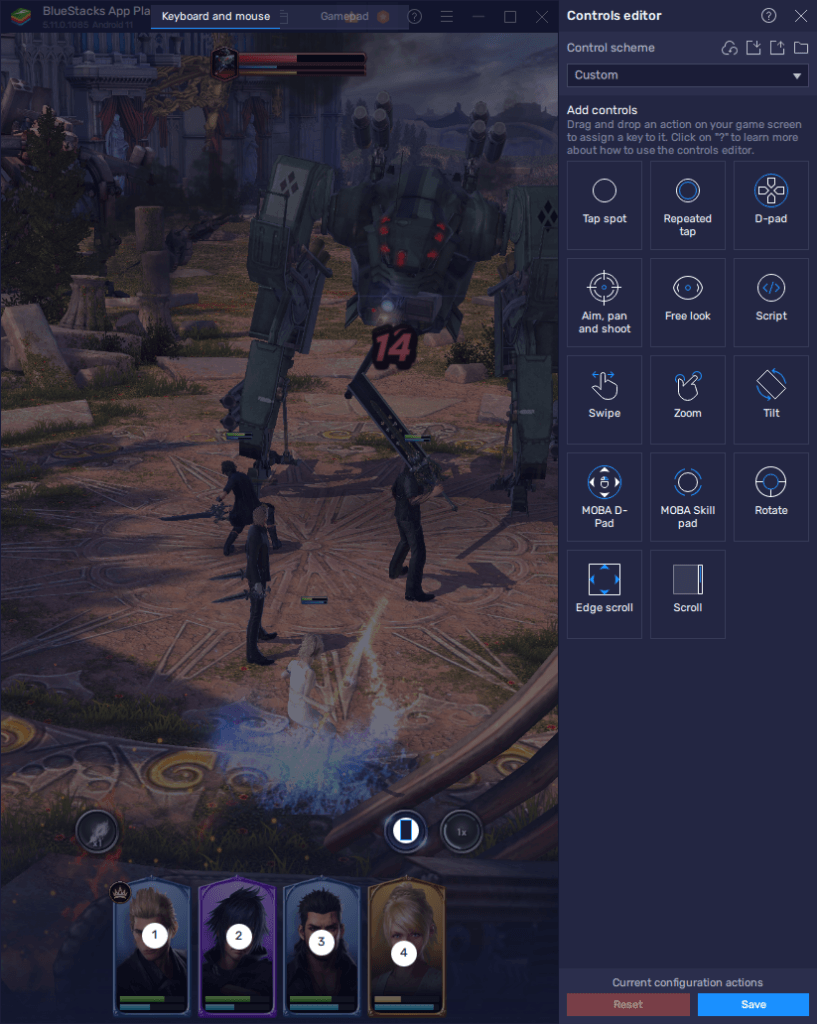 Final Fantasy XV: War for Eos auf dem PC - So verbesserst du dein Spielerlebnis mit unseren BlueStacks Tools