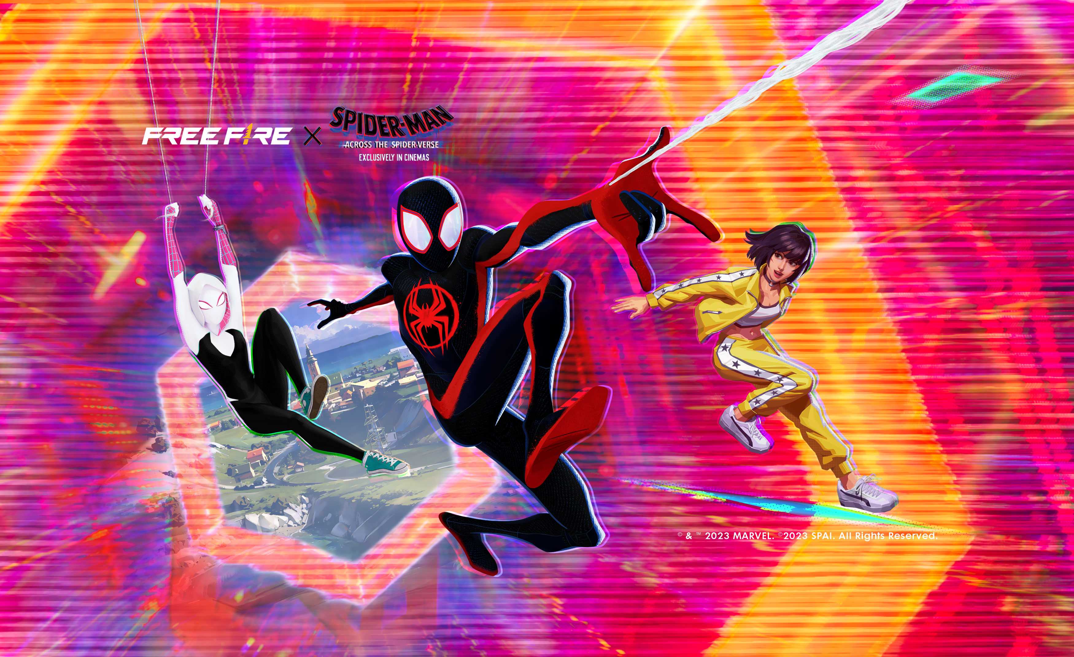 Collaboration Free Fire x Spider-Man Across The Spider-Verse : Tout ce que Vous Devez Savoir