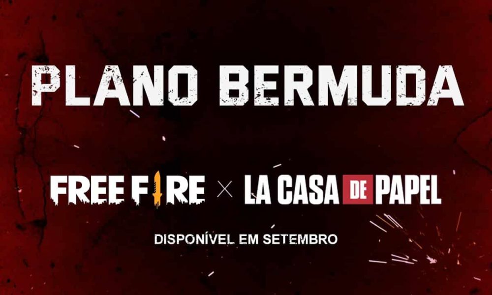 O Plano Bermuda está chegando no Free Fire junto com La Casa de Papel!