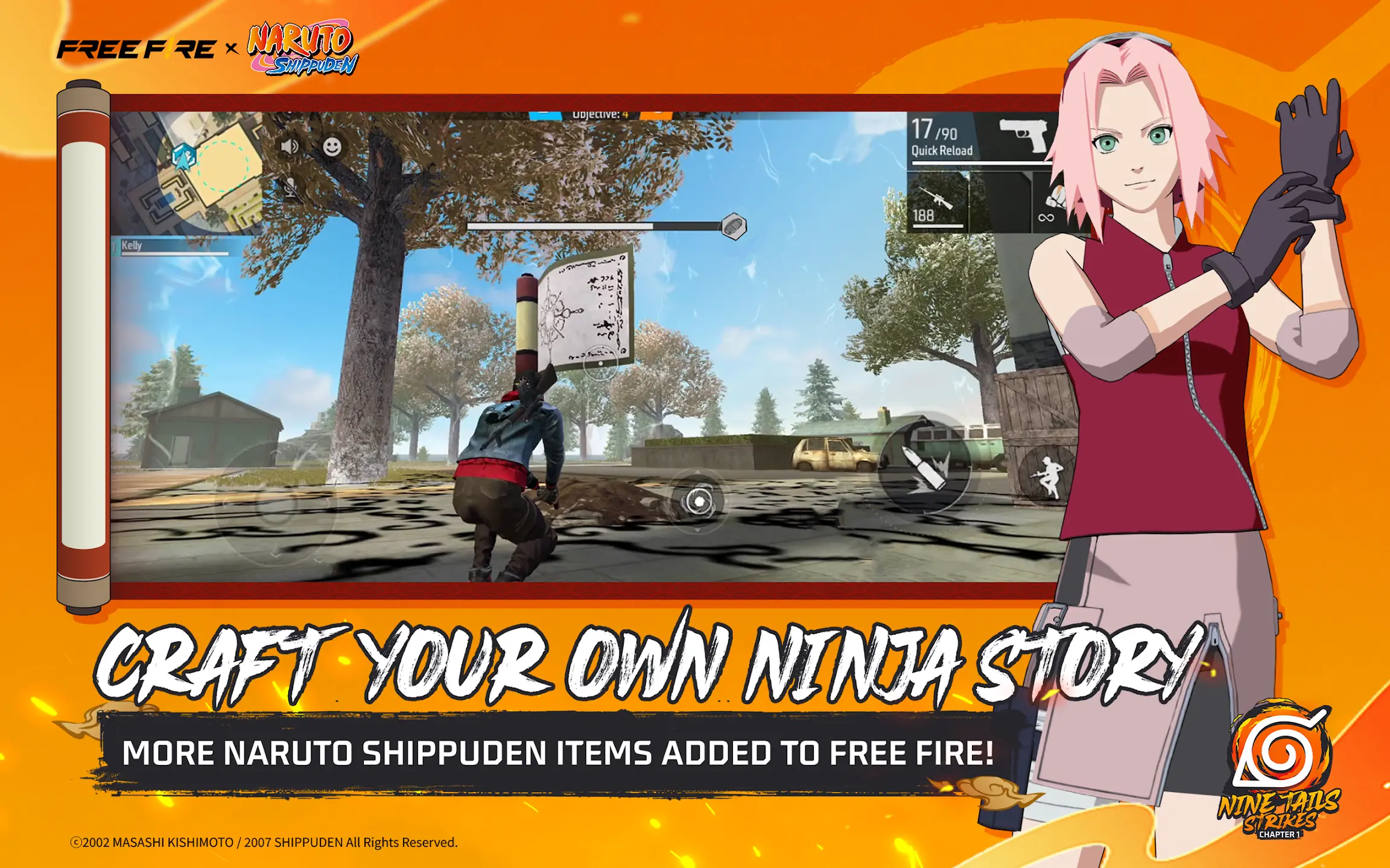 Free Fire x Naruto Shippuden Collaboration: Everything You Need to Know