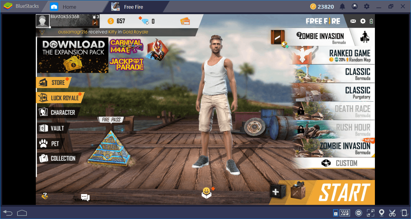 Returning Back To Garena Free Fire Islands Zombies Pets And