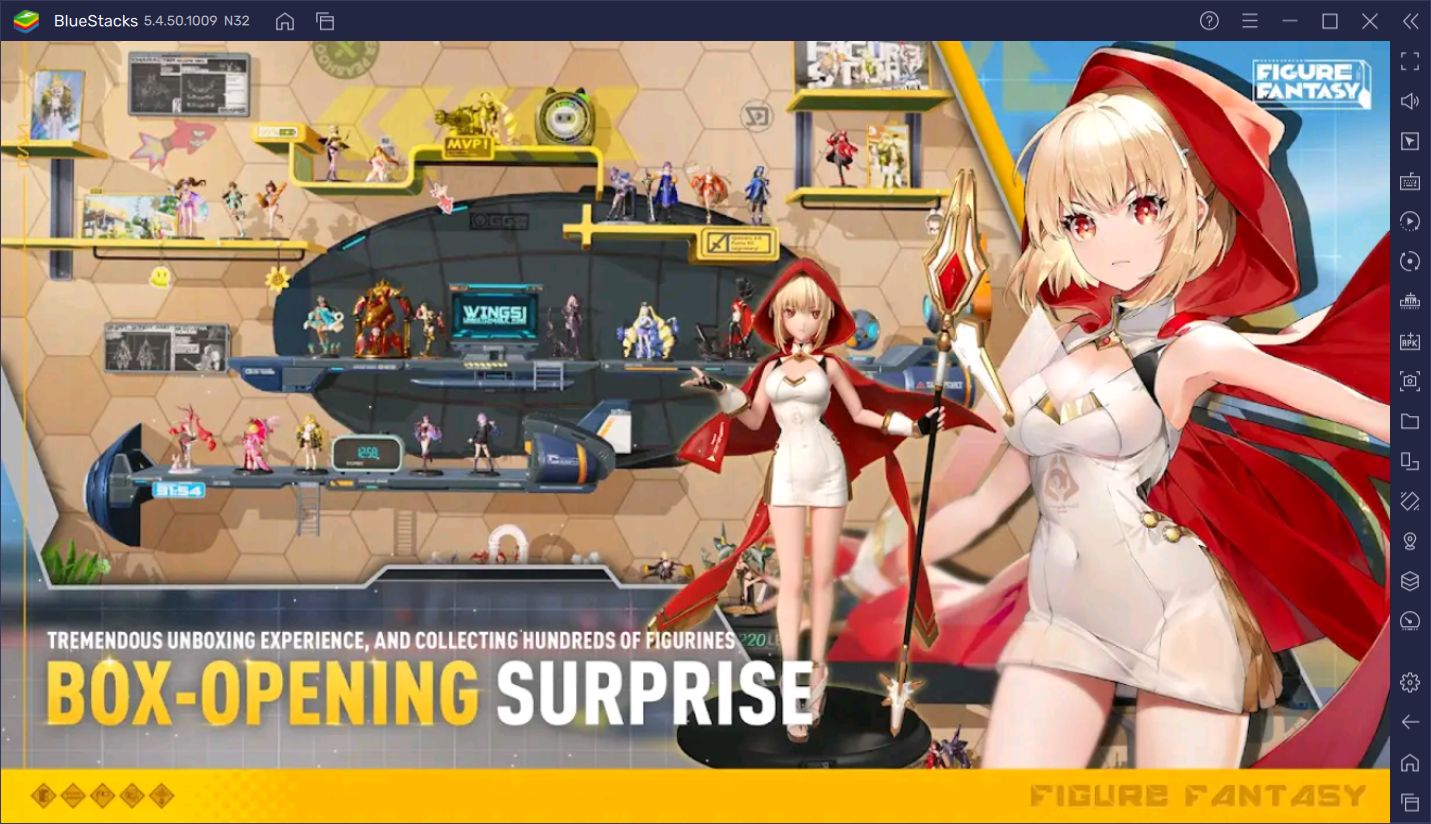 Figure Fantasy Oyununu BlueStacks ile PC’de Oynayın