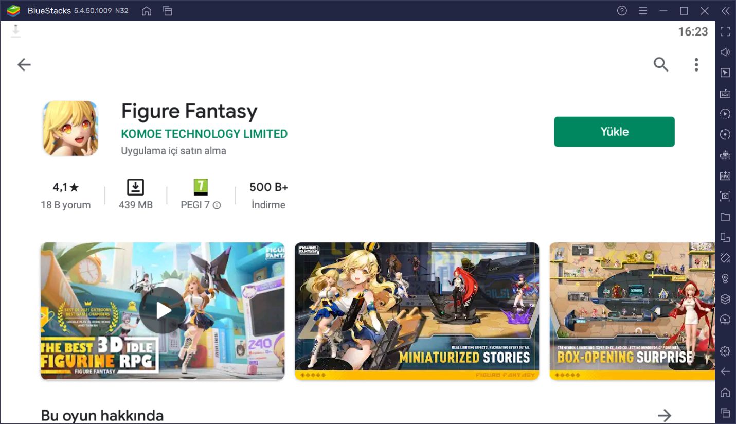 Figure Fantasy Oyununu BlueStacks ile PC’de Oynayın