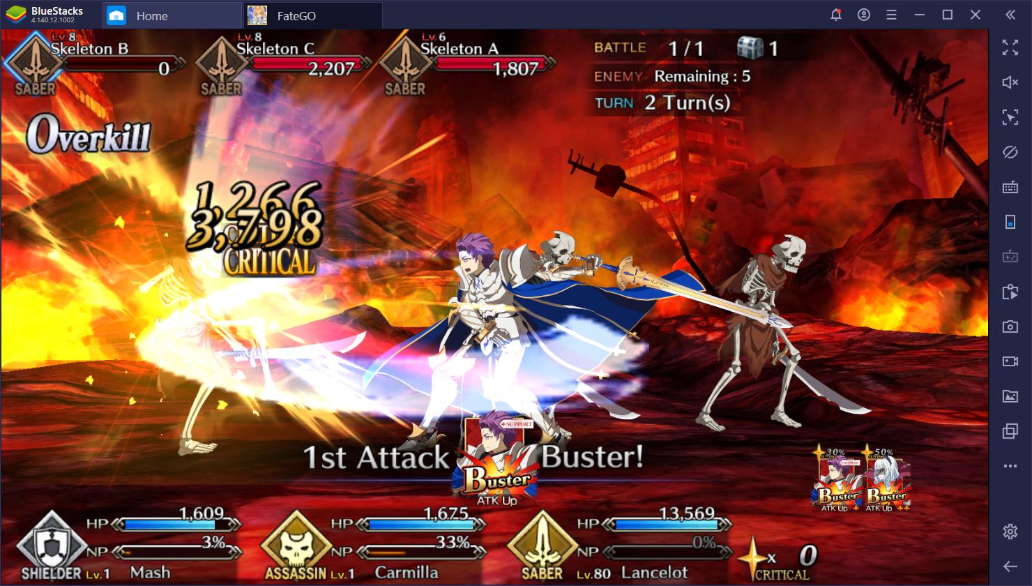 Fate/Grand Order on PC: The Most Useful 4-Star Servants for F2P Players