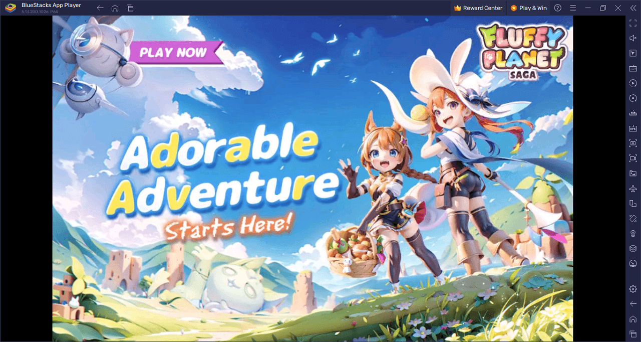 How to Play FLUFFY PLANET SAGA on PC With BlueStacks