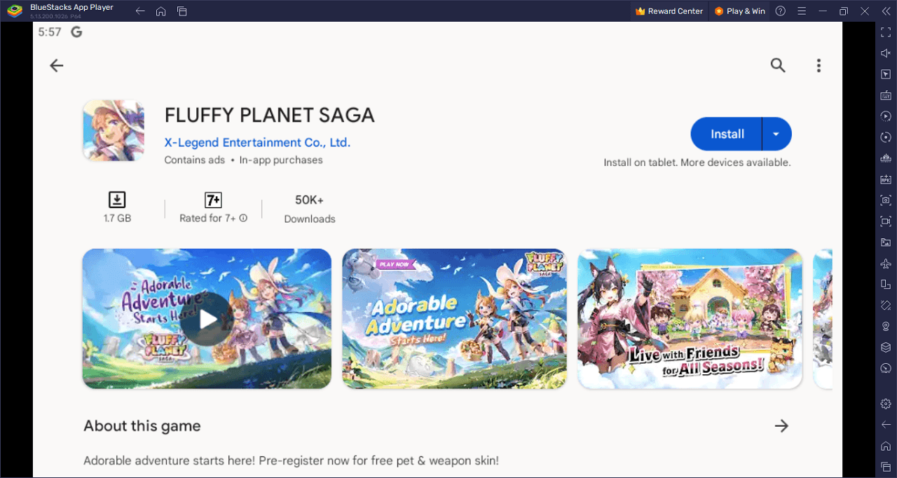 How to Play FLUFFY PLANET SAGA on PC With BlueStacks