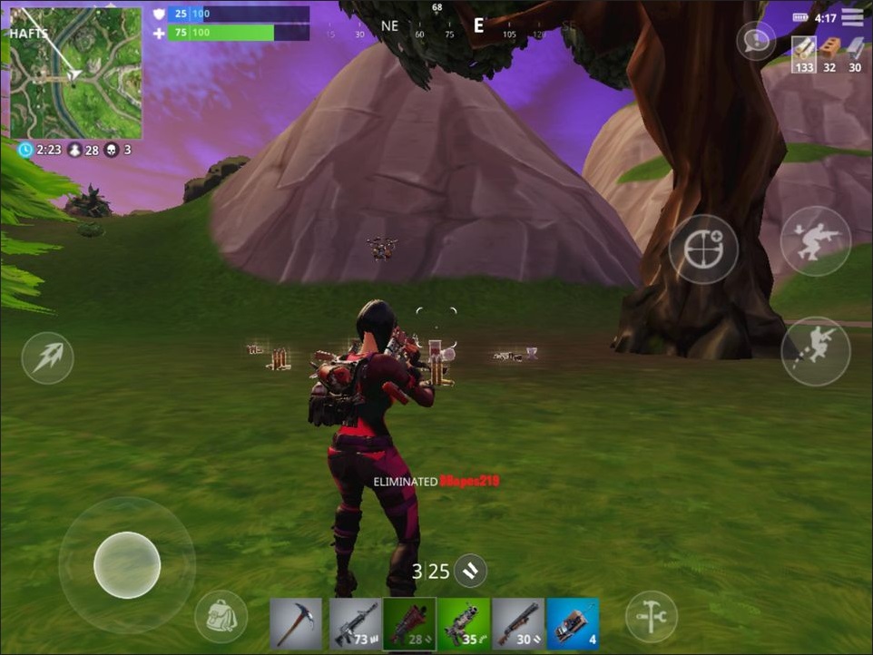 play fortnite mobile on mac emulator