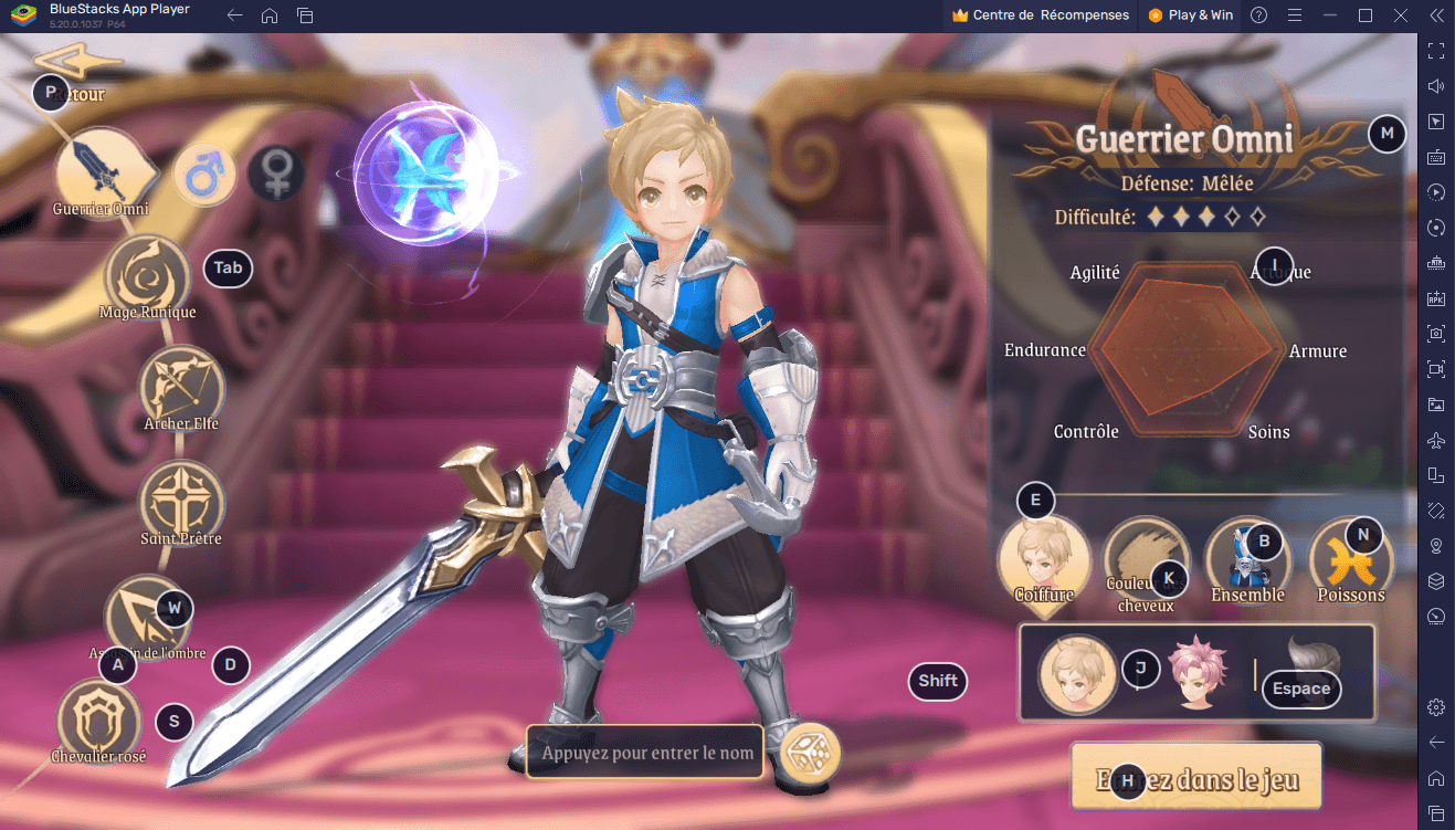 Fantasy Tales : Guide et Tier List des Classes