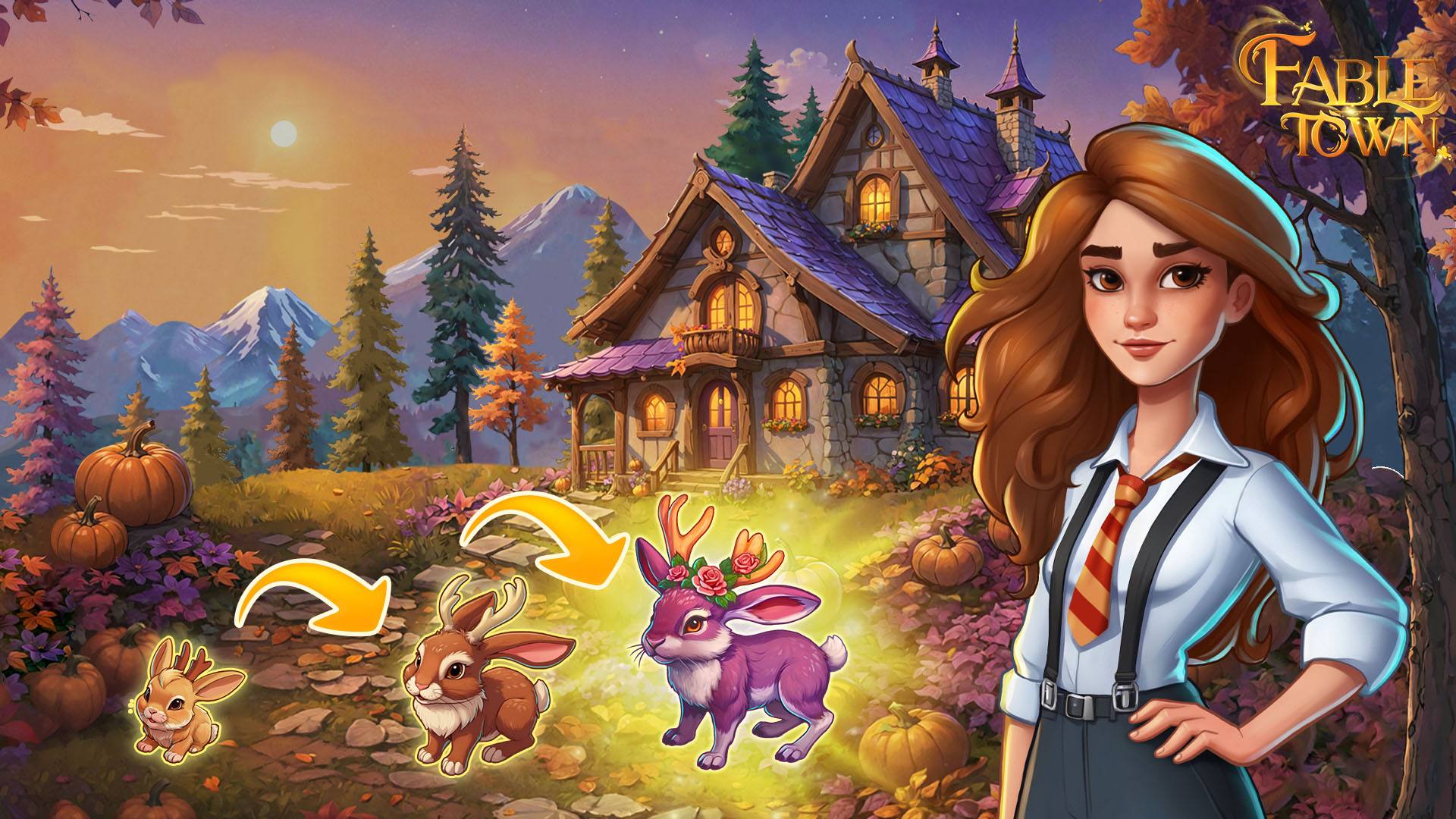 Fable Town: 合併遊戲